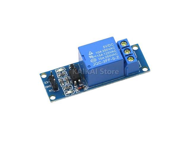 1 Channel 5V Relay Module with Optical Coupling Isolation Relay MCU Expansion Board HigH/Level Trigger New