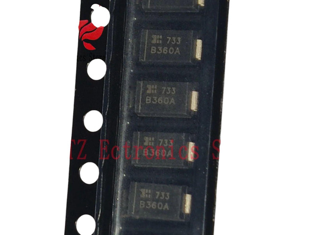 10PCS B360A-13-F B360A SMA 100% Original & New for Diode ScHot Fortky 60V 3A New