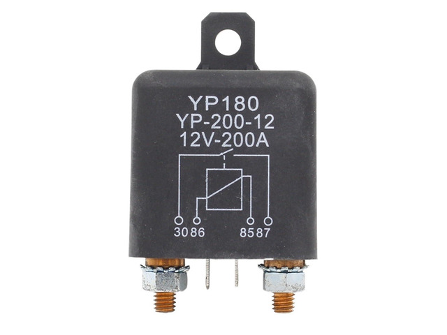 1pcs High Power Car Relay 12V DC 200A Car Truck Motor Automotive Switch Car Relay Continuous Type Automotive Relay Car Relays