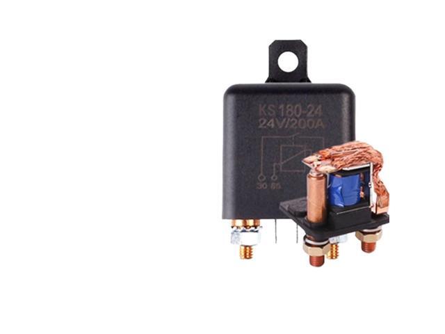 High Current Car Truck Motor Automotive Starting Relay 250A 200A 100A 12V/24V/48V Power Heavy Current Load Start Modular Relays (Size: 100A 24V)