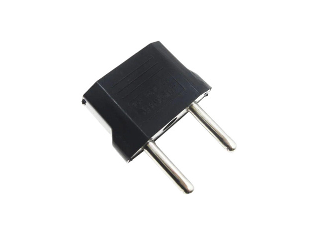 5pcs US USA to EU Euro Europe Travel Power Plug Adapter Charger Converter for USA Converter DIY Electronics New