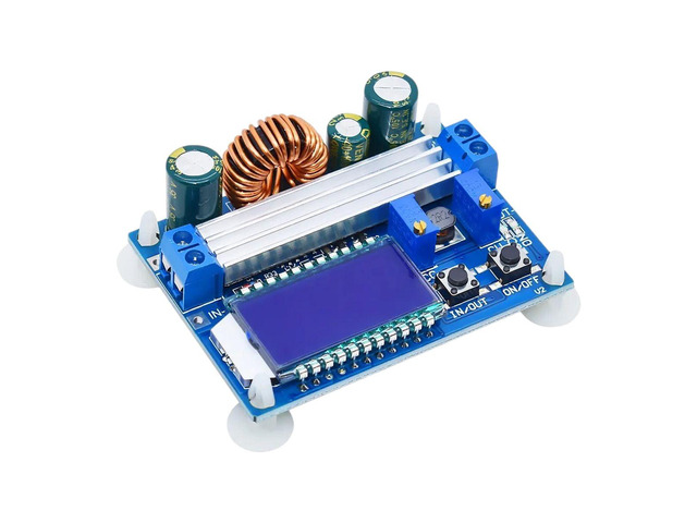 35W 4A DC 5.5-30V to 0.5-30V Digital LCD Display Buck Boost Converter Adjustable Power Supply Module Step Up Down Board Module New