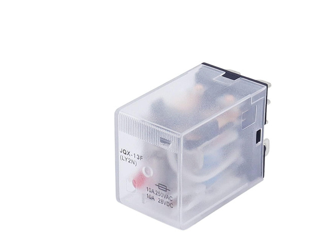 LY2NJ Coil Power Relay Car Auto AC 12V 24V 36V 48V 110V 220V 380V Mini Micro Electromagnetic Relay switches 8Pin DPDT Module (Size: AC 48V)
