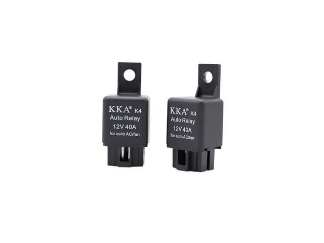 4 Pin Car Insert Relay Seal Waterproof Automotive Relay 12V 24V 40A Copper Terminal Auto Electronic Relay Air Conditioner (Size: 24V)