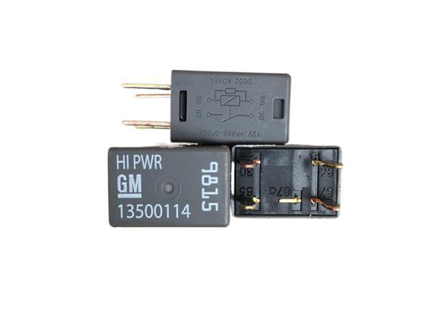 5pc Car Relay 12VDC 4PIN 13500114 8385 for Speaker Starting Fog Lamp Automotive