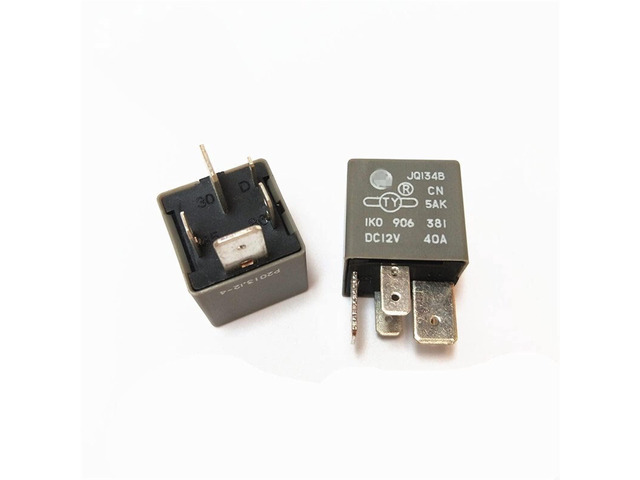 458 CAR 12V Relay Headlight air Conditioning Fan Fuel Pump Following relay458 /IKO 906 381 DC12V 40A 12VDC 12V 4PIN (Size: 1PCS)