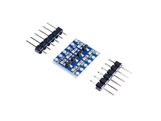 4 Channels 3.3V-5V 5V-3.3V IIC UART SPI TTL Bidirectional Level Voltage Converter New