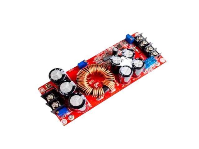 1PCS 1200W 20A DC Converter Boost Car Step-up Power Supply Module 8-60V to 12-83 DIY Electronics New