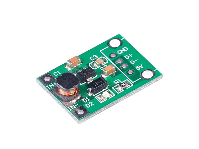 1Pcs DC-DC Boost Converter Step Up Module 1-5V to 5V 500mA Power Module Voltage Converter for Arduieno High Conversion Efficiency New