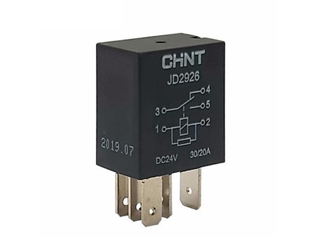Automotive Relay JD1926A 1927 2926 2927 12V 24V 30A 4-pin 5-pin (Size: JD2926A 24V 5pin)