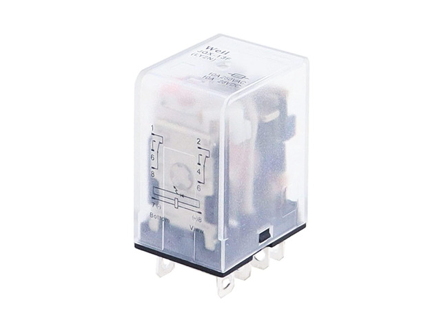 20pcs LY2NJ Coil Power Relay Car Auto AC 12V 24V 36V 48V 110V 220V 380V Mini Micro Electromagnetic Relay switches 8Pin DPDT Module (Size: AC 220V)