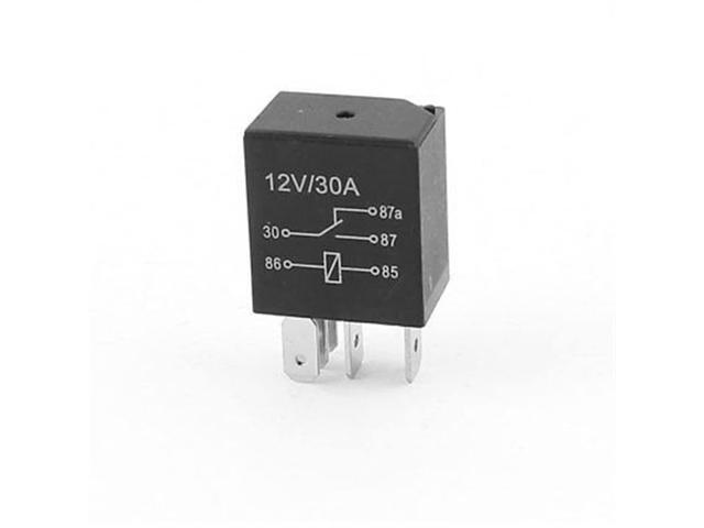 DC 12V 30A 5 Pins Terminal PCB Mount Electromagnetic Power Relays for Car Lamb 5PCS