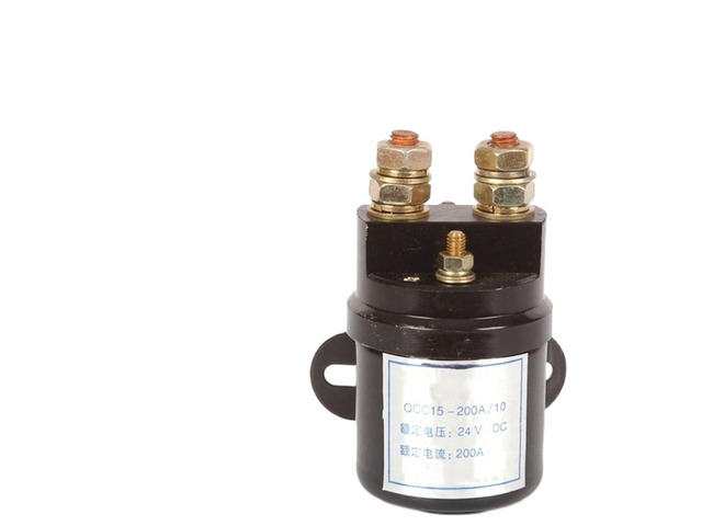 Automobile Start The Relay QCC15-200A Hydraulic Power Unit dc12v24v 36v48v60v 72v/100a 200a 300a. (Color: 48V 300A)