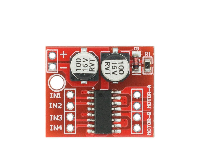 L298 New Dual H Bridge DC Stepper Motor Drive Controller Board Module L298N for Artduino Stepper Motor Smairt Car Robot Replacement for OEM New...