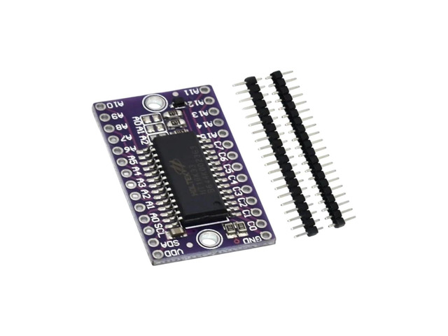 HT16K33 16x8 LED Dot Drive Control Module Tube Driver Development Board for Artduino