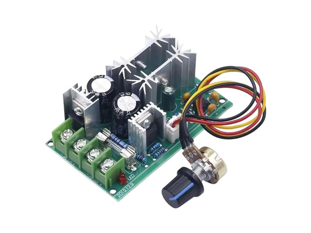 DC10-60V DC 10-60V Motor Speed Control Motor Speed Controller Switch 20A Current Voltage Regulator Optimized Power Drive Module New 2026 High for...