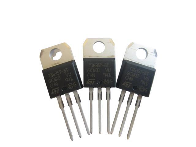5 Pcs/T1635T-8T To-220 Plug Thyristor Three-Terminal Thyristor 16A 800V New for Original Replacement for OEM New 2026 High for Reliable Electronic...