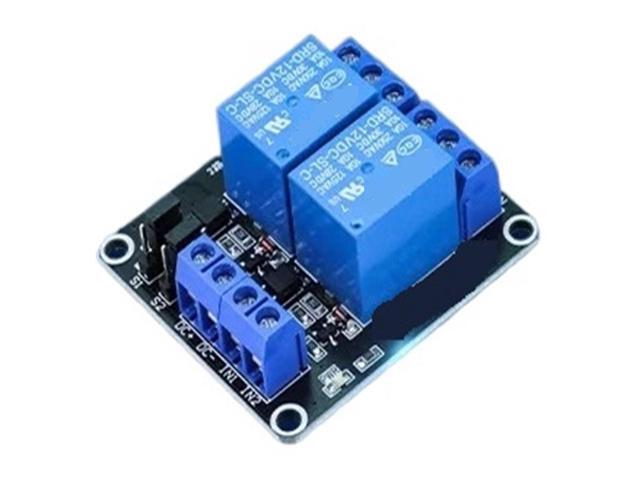 1/2/3/4/5/6/7/8/9/10 Channel 5V/12V/24V Relay Module High/Low Level Trigger Optocoupler Isolation 1NO+1NC 10A 30VDC 250VAC(5VDC,2 Channel)