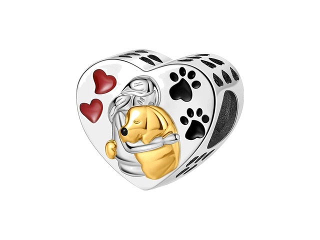 New 2026 100% 925 Sterling Silver Heart Shaped Warrm Family Charrm Beads Flt Qikaola Original Bracelets Fine DIY Mother's Day Jewelry Gifts Fashion...