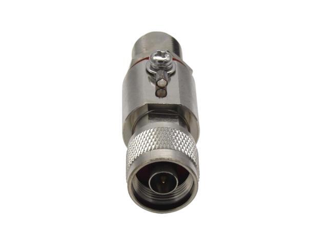 N Coaxial Light Arrestor Arrester Surge Protector N Type Male to Female Discharge Protection for HAM CB