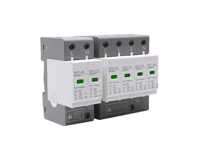 AC SPD Surge Protection 2P 4P 1020KA 2040KA 30KA60KA House Protector Low-Voltage Arrester Device Printing