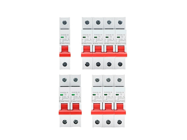 AC SPD Backup Protector T2 Surge Protection Arrester 230V 400V Surge Protector Din Rail Current Breaker 10kA 20kA 2P
