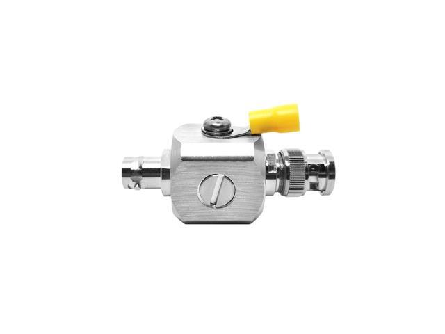 75ohm DC-3Ghz Coaxial Light Arrester BNC Male to Female Surge Protector Light Protector