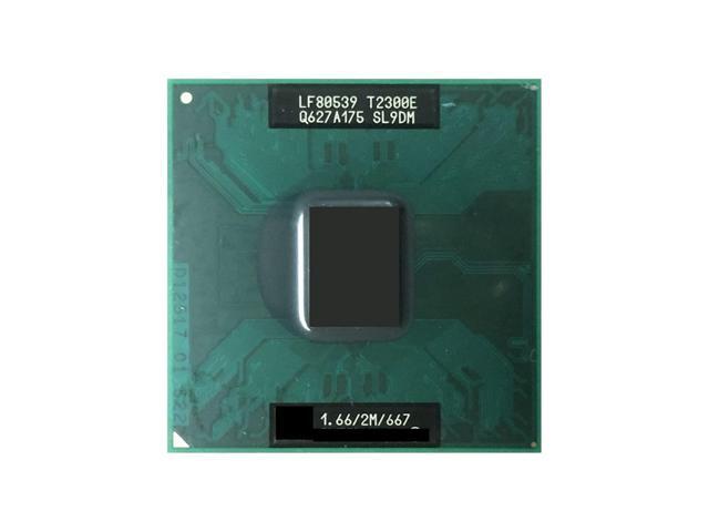 CPU c Duo T2300E SL9JE SL9DM 1.6 GHz Dual-Core Dual-Thread CPU Processor 2M 31W Socket M / MPGA478MT