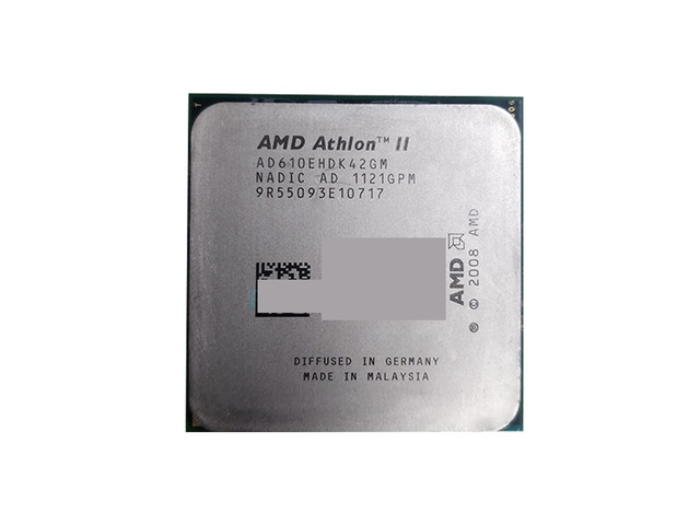 CPU A A X4 610E X4-610E 2.4GHz Quad-Core Prosesor CPU AD610EHDK42GM 45W Soket AM3 938pin