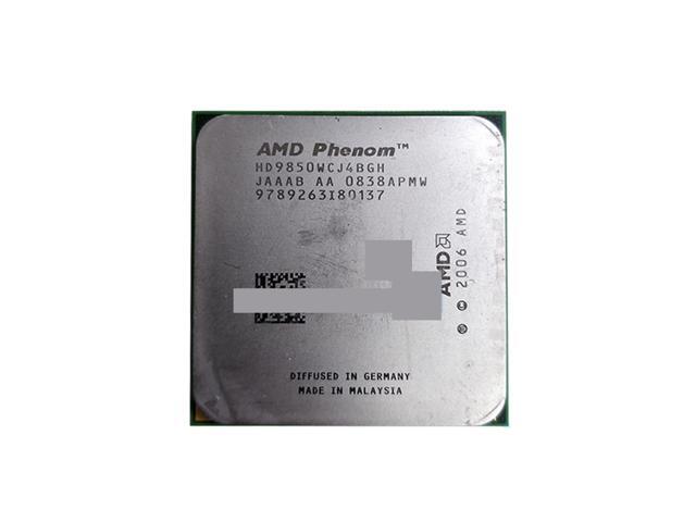 CPU A ph X4 9850 Quad-Core Desktop 2.5GHz CPU HD9850WCJ4BGH HD985BWCJ4BGH 95W Soket AM2 + 940pin