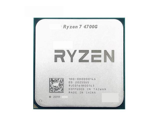 CPU R 7 4700G R7 4700G 3.6 GHz Eight-Core Sixteen-Thread 65W CPU Processor L3=8M 100-000000146 Socket AM4
