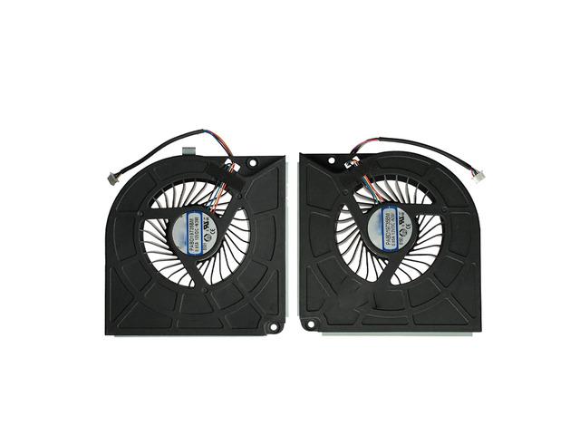 Laptop Cooling Replacement CPU + GPU Fan for forMSI GT73 GT73VR 6RE 6RF GT73EVR GT75 GT75VR 17A2 17A1 17AX Series 12V 4 PIN PABD19735BM N370 N391 +...