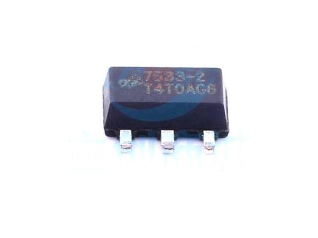 10 Pcs Linear Regulator (LDO) Positive Maximum Input Voltage 30V Output Voltage 3.3V 100mA SOT-89-3 HT7533-2