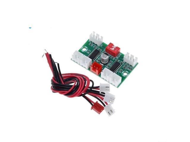 Mini XH-A156 PAM8403 Digital Audio Amplifier Board DC 5V 3Wx4 4 Channel AMP with Cable for Laptop Desk Speaker