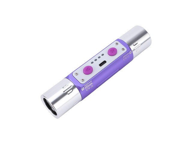 365nm 395nm Flashlight, Jewelry Detector Lamp, Gemstone Identification Light with Detection, Ideal for Counterfeit Detection & Mineral Inspection