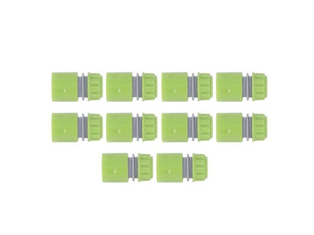 10pcs G1 2 Thread Gardening Water Hose Quick Connector Kit ABS Joint System for Garden Irrigation Watering Outdoor Cleaning