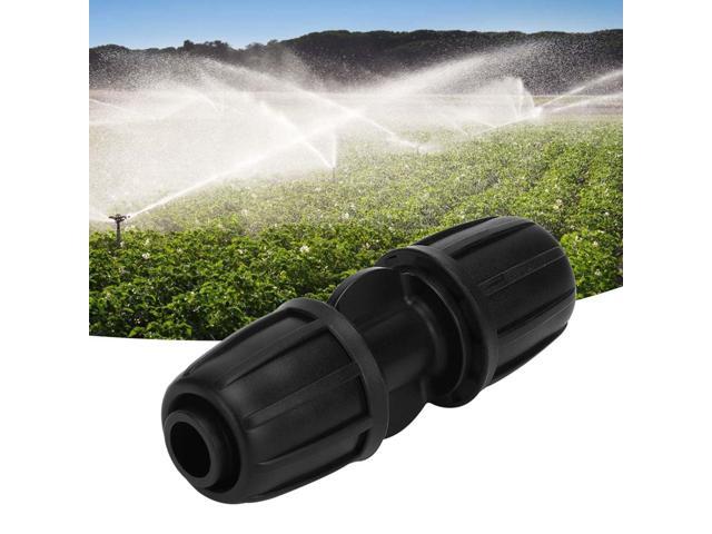 10Pcs Straight Water Connectors Drip Irrigation Fittings for Garden Horticulture Balcony Gardening Tool- Easy Installation Rust- POM Material