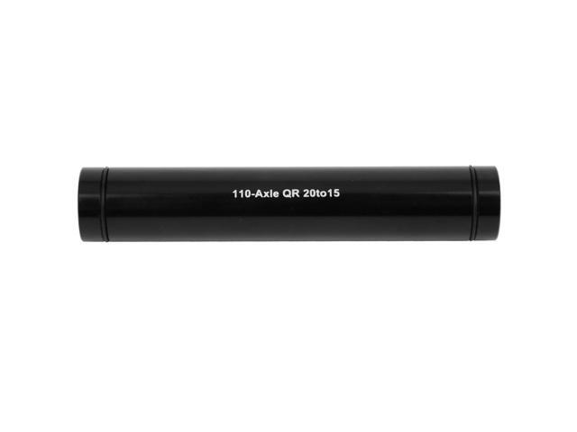 Quick Release Thru Axle Hub Adapter, 20mm to 15mm Shaft Front Fork for Mountain Bicycle(110mm)