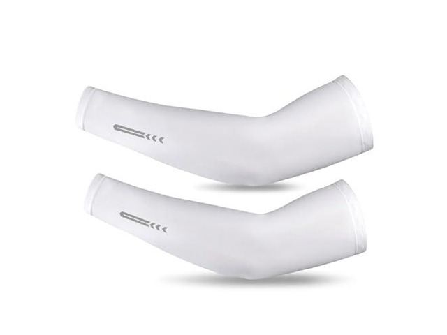 Cooling Compression Sleeve, 1 Pair UPF 50 Arm Sleeves for Cycle Fishing Camping Sun Defense (XXL)
