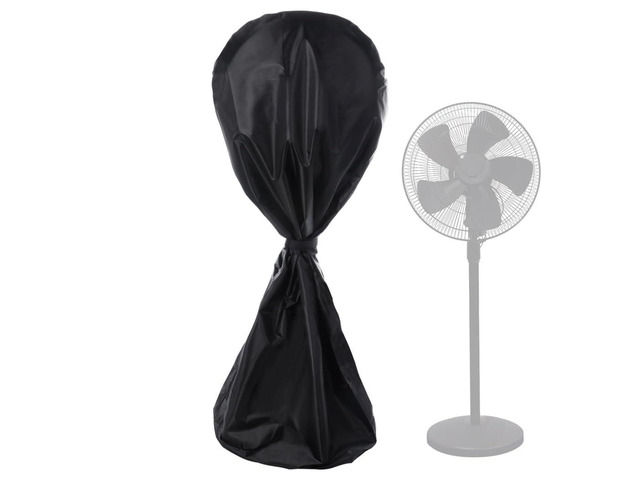 Standing Floor Fan Protector Cover, 30''D X 57''H, Pedestal with Drawstring, Waterproof Full Protection Fan Dust Cover, 420D Oxford Cloth
