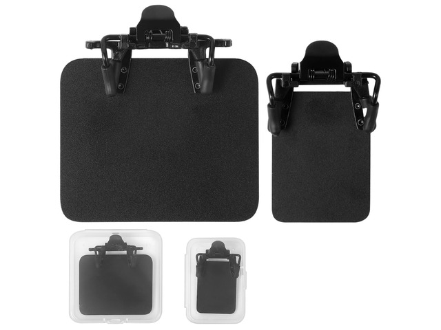 2-Pack Adjustable Shooting Glass Shields, Trap Shooting Eye Patches with Vertical & Horizontal Masks, Includes Storage Cases for Safe Travel &...