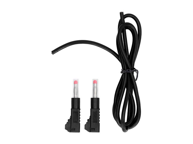32A 1000V Rated Cable Kit - Red Banana Test Lead Set with 4mm Brass Plug and PE Shell for Electricity Testing and Automotive Battery Applications,...