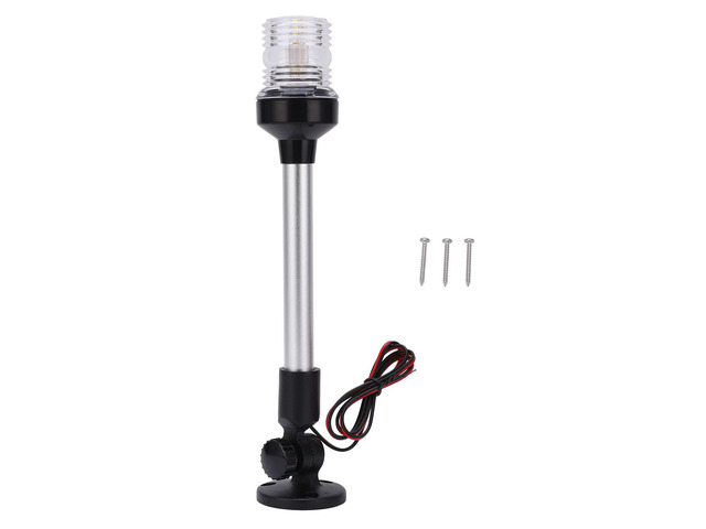 Waterproof 360 All Round LED Anchor Navigation Light 12V-24V Marine Boat for Yachts IP66 2NM Visibility