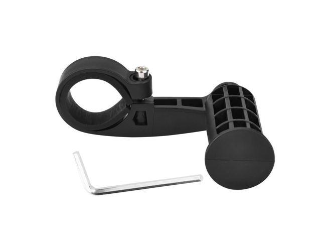 Handlebar Extender Bracket Mount Multi-Accessory Adapter for Flashlight Odometer Horn Sturdy Lightweight Plastic Holder with Easy-Install Wrench