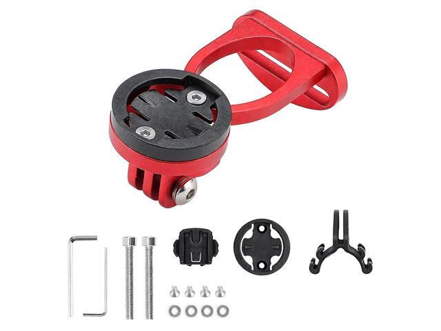 Multifunctional Front Bicycle Mount Replacement Holder for Computer Camera Flashlight Compatible with Bryton