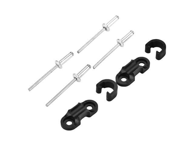 Ultra Light Aluminium Alloy Brake Shift Cable Base Buckle Clip Fixing Accessory for Bikes