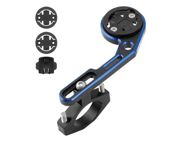 Adjustable Out Front Bicycle Computer Mount with Camera Adapter Light Holder for Bryton