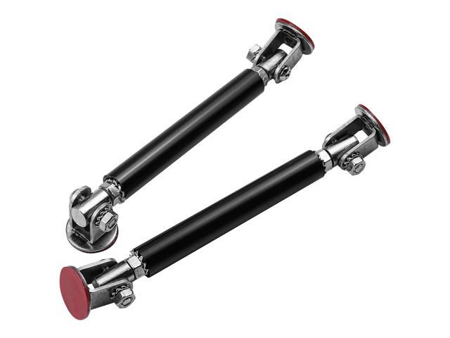 Universal Front & Rear Adjustable Car Bumper Lip Rods, Stainless Steel Aluminum Alloy, Boosts Stability & Style