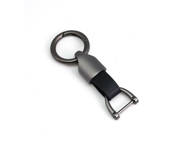PU Leather with Zinc Alloy Ring Universal Car Key Lanyard Scratch- Holder Ideal Couples Gift for Men Women