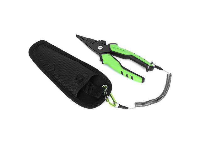 Lightweight Aluminium Alloy Fishing Grip with Anti-lost Rope Tackle Accessory for Fish Replacement Line Cutting